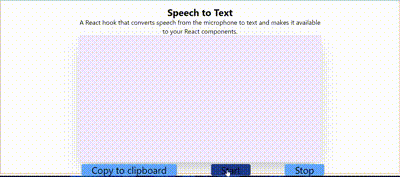 Speech To Text screenshot